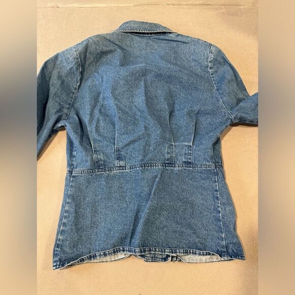 Vintage Women's Pacific Express Denim Jacket Size M - Picture 5 of 16